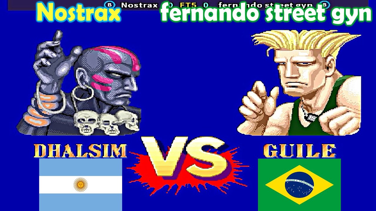 Street Fighter II': Champion Edition - Nostrax vs fernando street gyn FT5