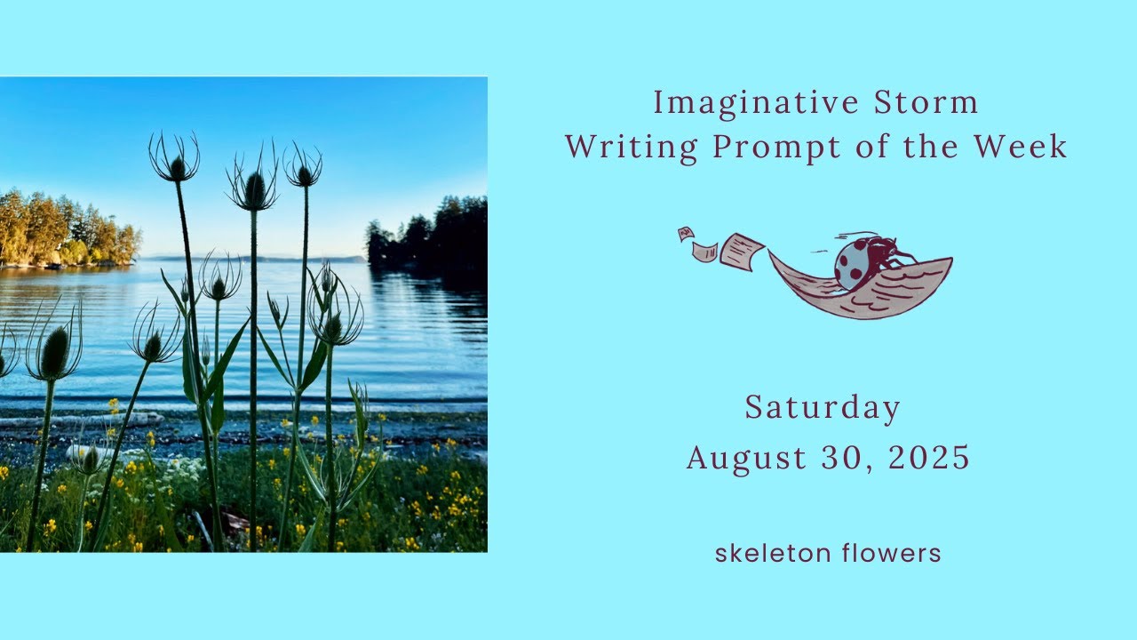 Writing Prompt of the Week, August 30, 2025: skeleton flowers