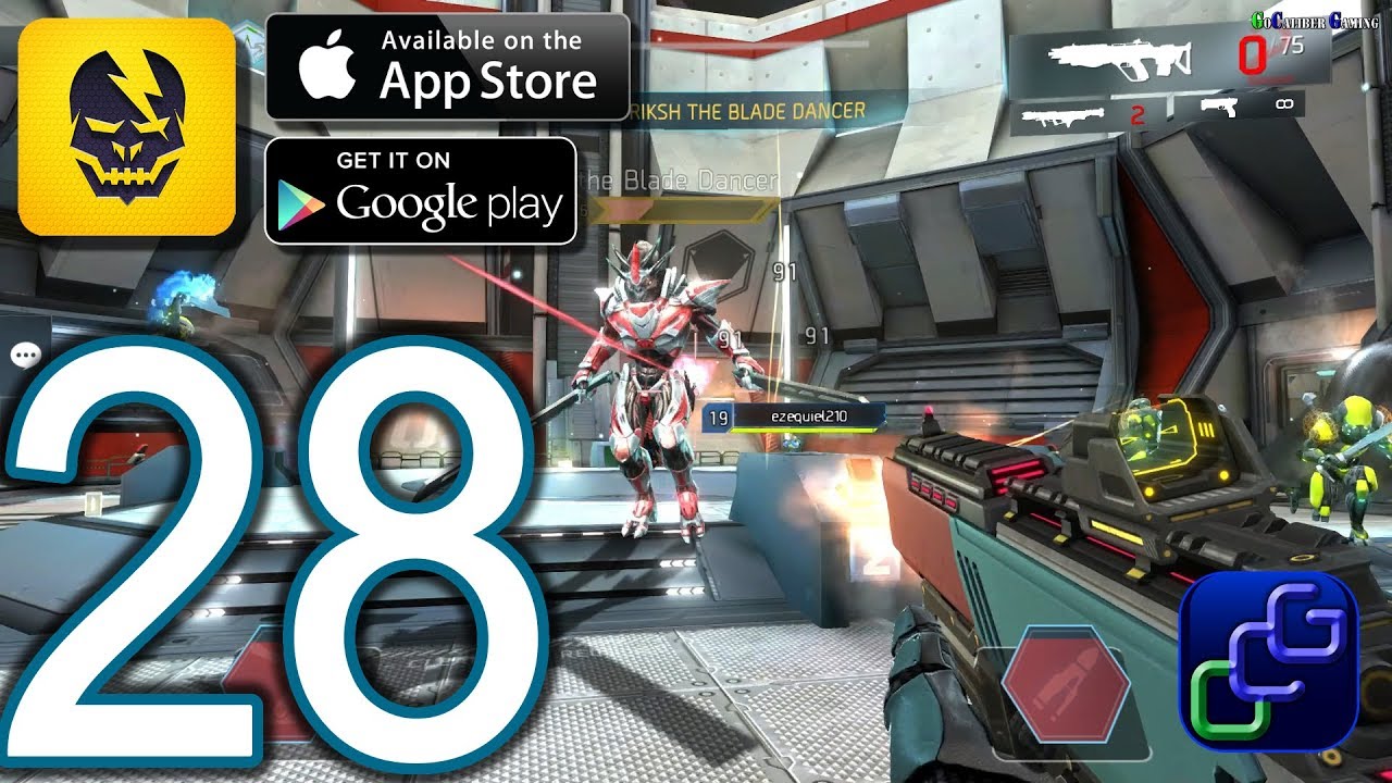 SHADOWGUN Legends Android iOS Walkthrough - Part 28 - Wargames: The Blade Dancer