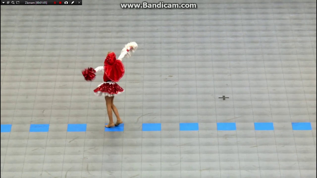 MICHELLE Karviná -sólo pom-pom Kadetky - Adéla Horská - II.vícemistryně ČR a Evropy
