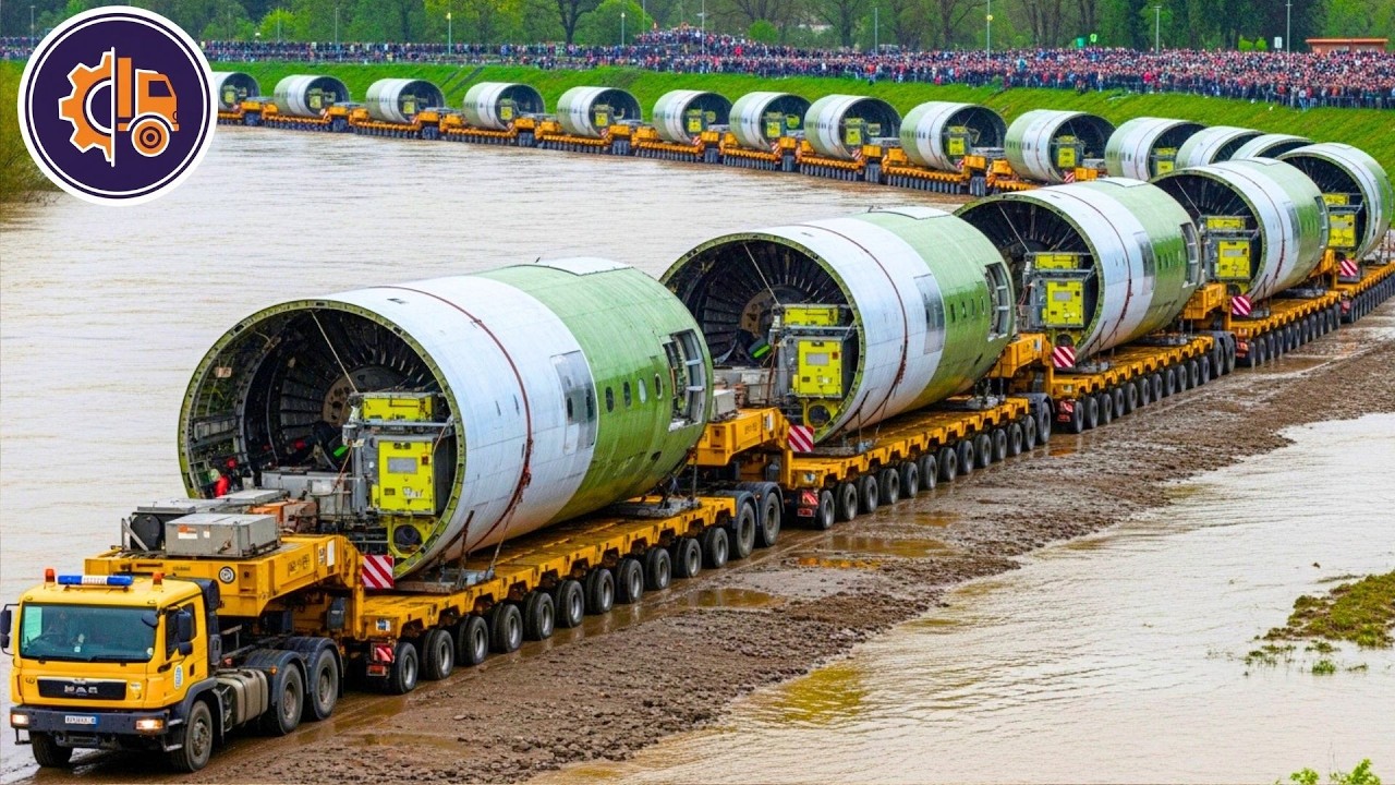 85 TRANSPORTE ESPECIAL al LÍMITE | Cómo cargas XXL de 400 toneladas cruzan rutas imposibles
