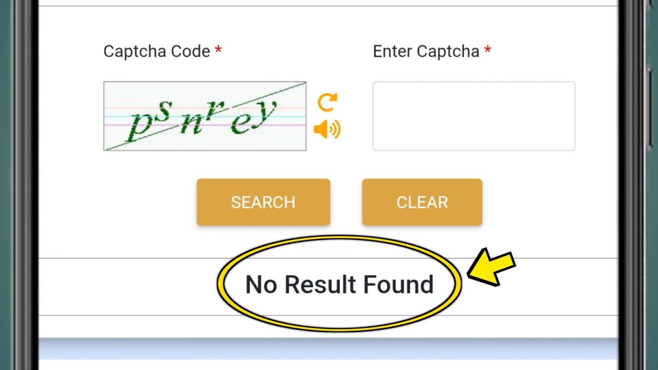 No Result Found ka matlab