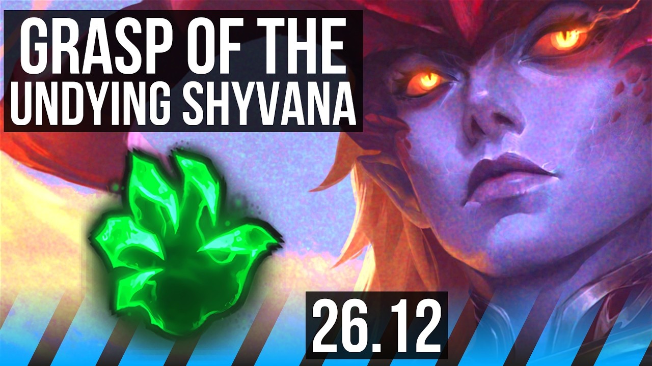 SHYVANA vs SYNDRA (MID) | Grasp Of The Undying | EUW Grandmaster | 26.12