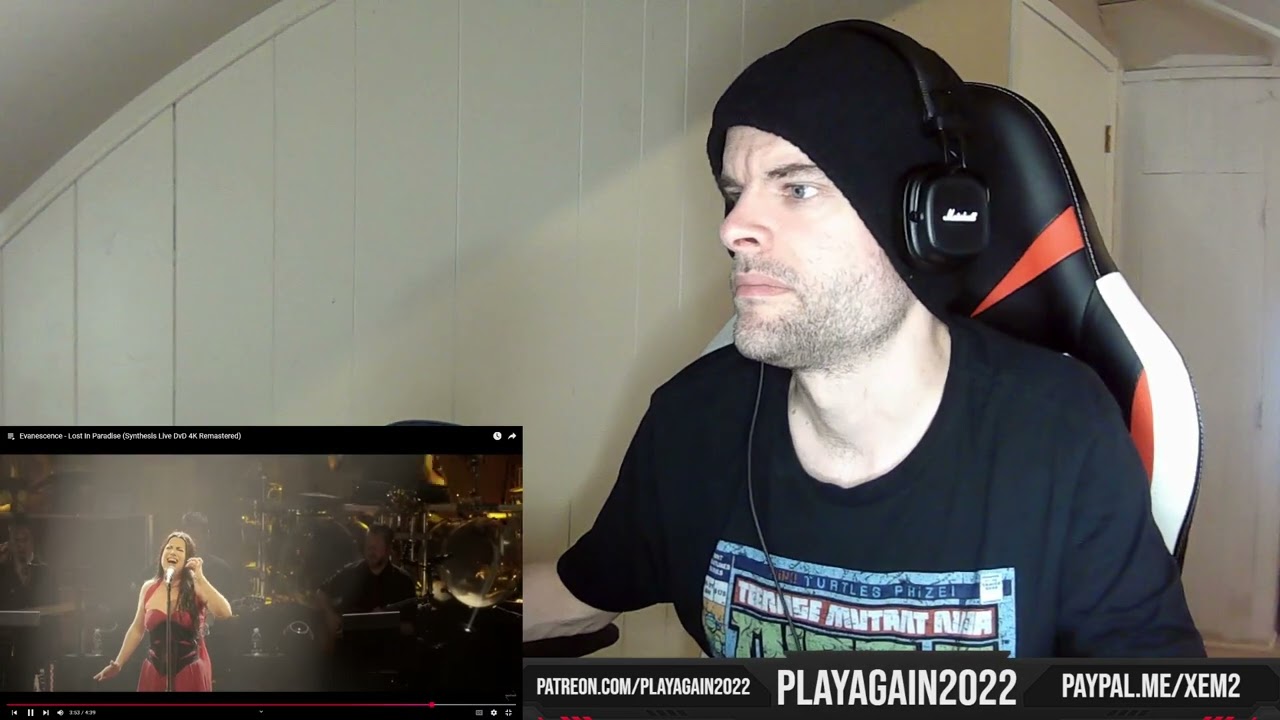 Evanescence - Lost In Paradise (Synthesis Live) (First Time Reaction)