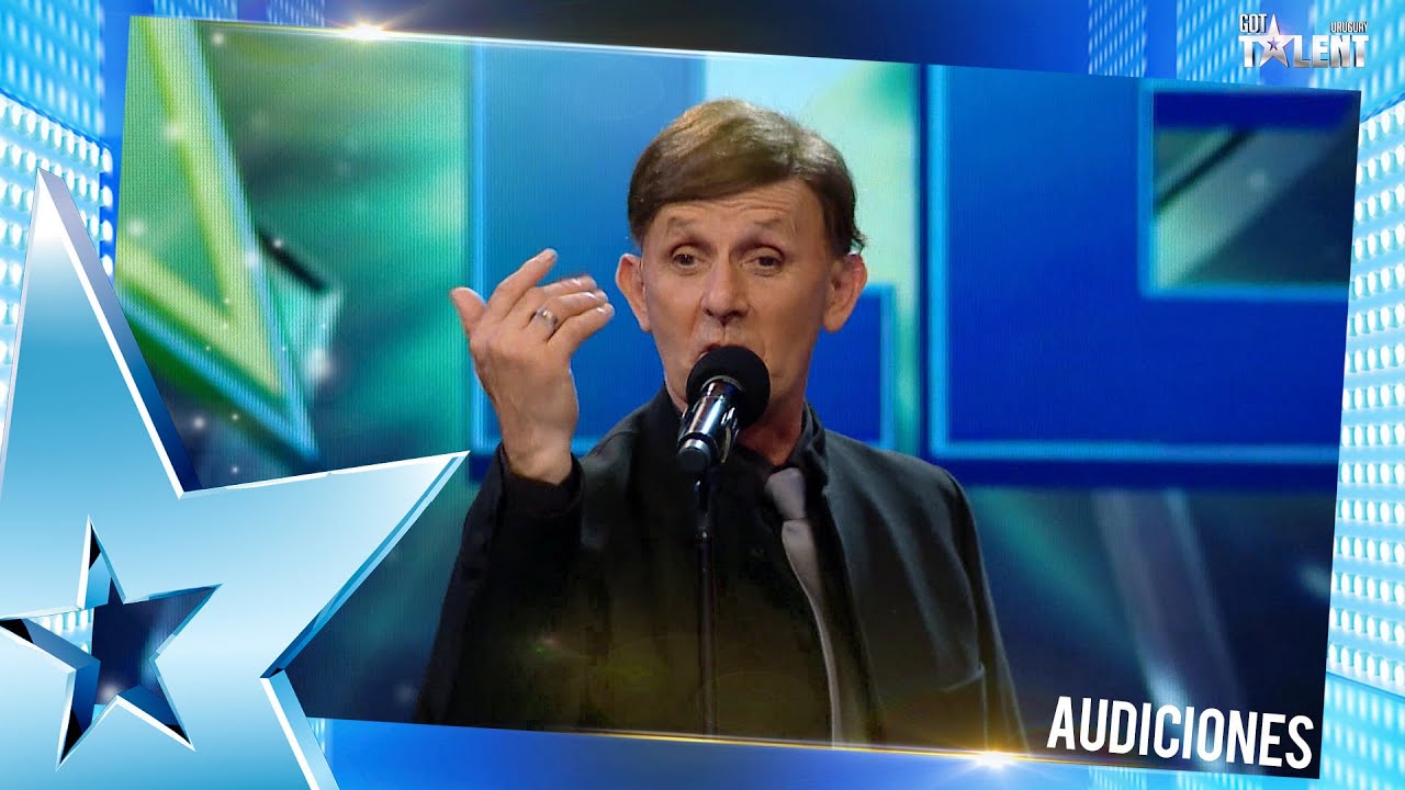 JORGE mostró su TALENTO para imitar a RAPHAEL | Audiciones 4 | Got Talent Uruguay 2