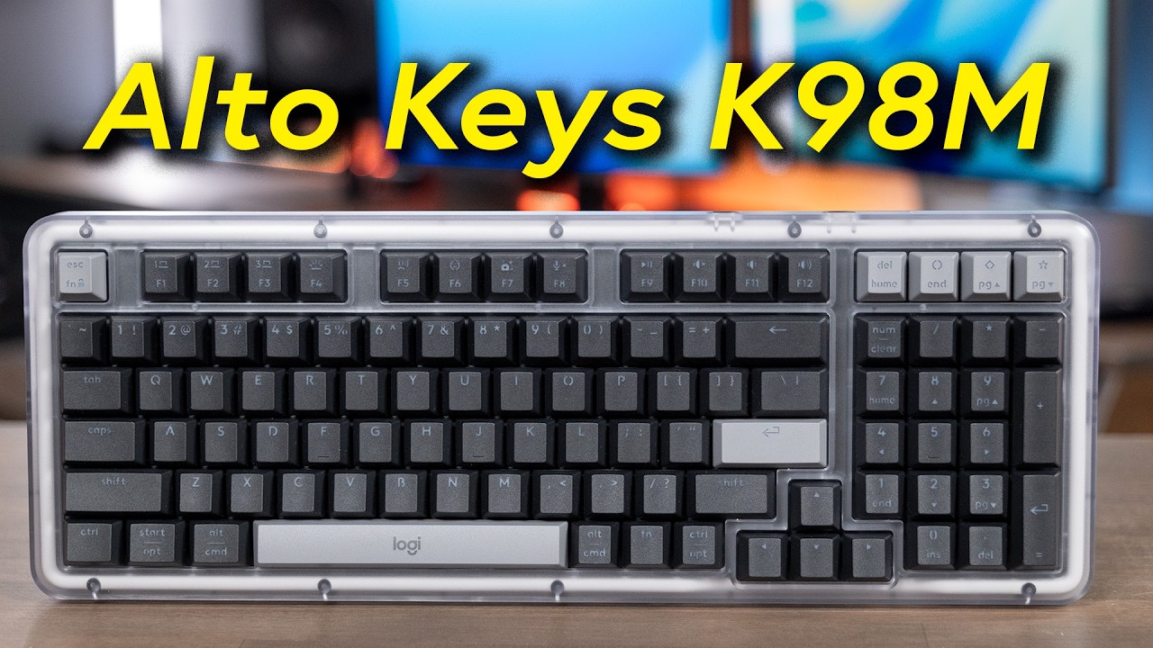 Logitech Alto Keys K98M Review: The 90s-Inspired Mechanical Keyboard You Didn't See Coming