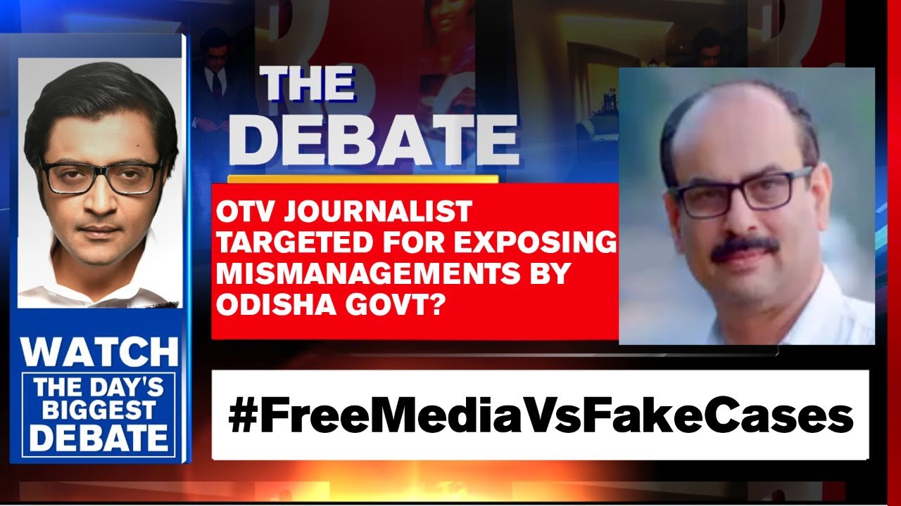 OTV Journalist Targeted For Exposing Mismanagements By Odisha Govt? | Arnab Goswami Debates
