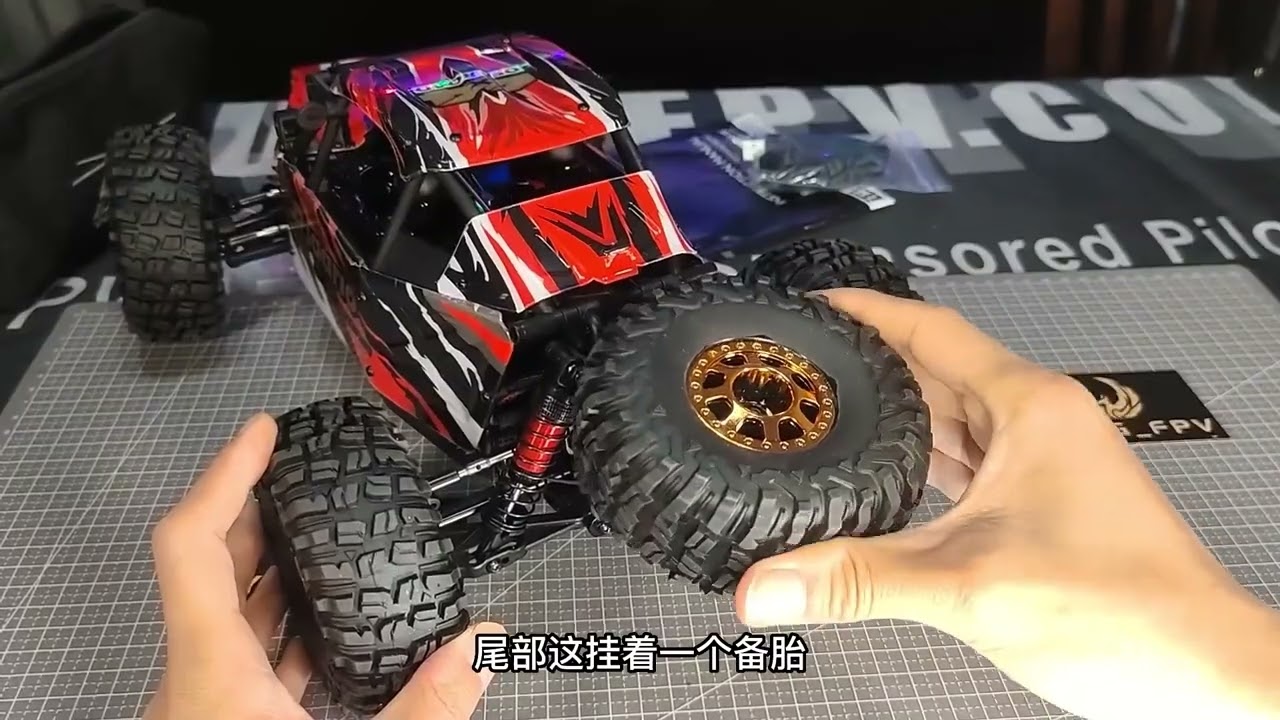 国产RC沙漠卡越野车 雷拉洛AM D12开箱试玩！#玩具 #宝藏