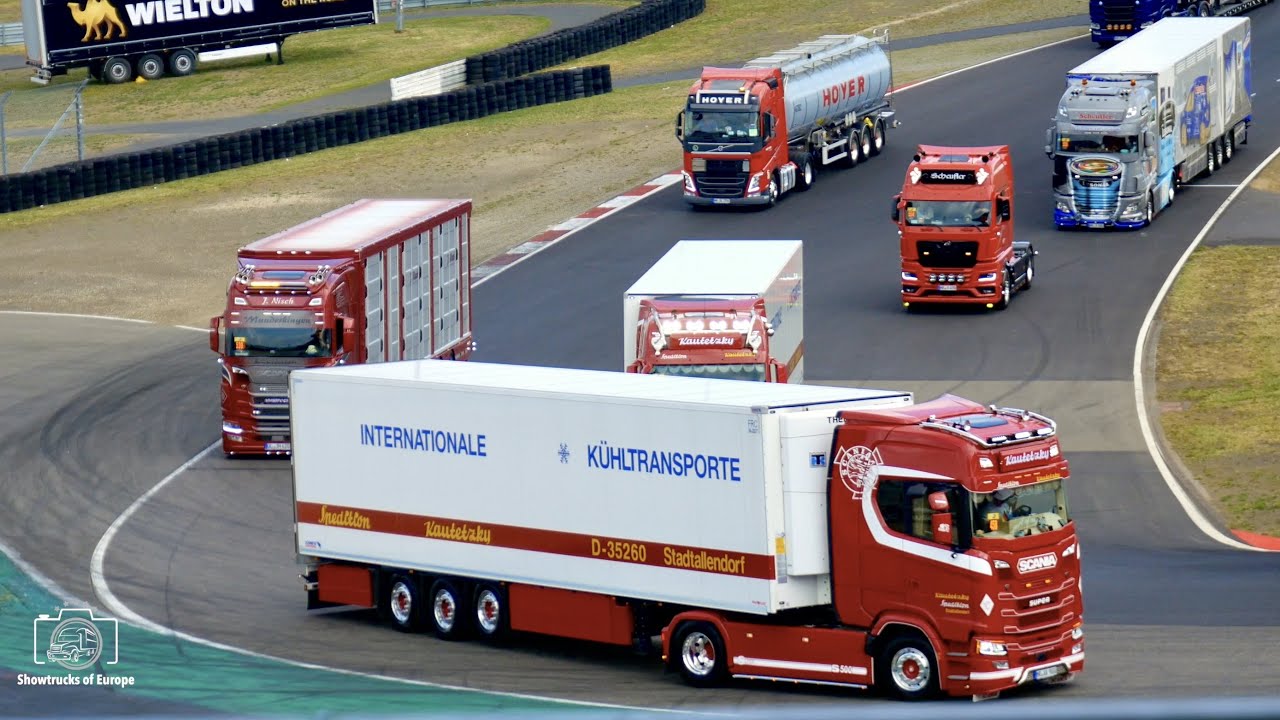 Truck Korso am Sonntag beim TGP N&uuml;rburgring 2023
