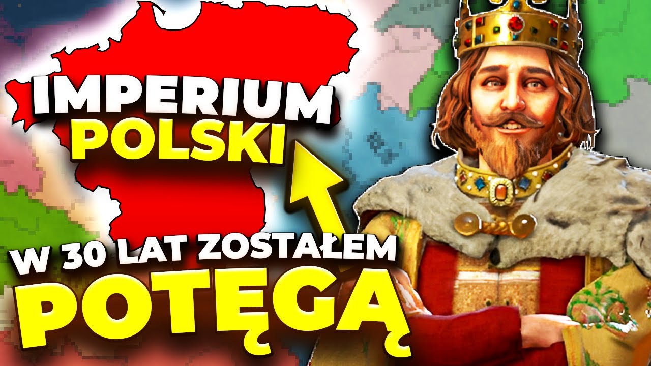 Stworzyłem NAJPOTĘŻNIEJSZĄ POLSKĘ w 30 LAT gry AGE OF HISTORY III