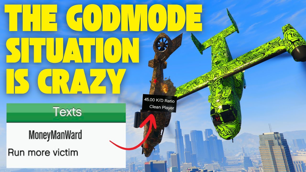Making Godmode Helicopter Pilots Rage-Quit in GTA Online