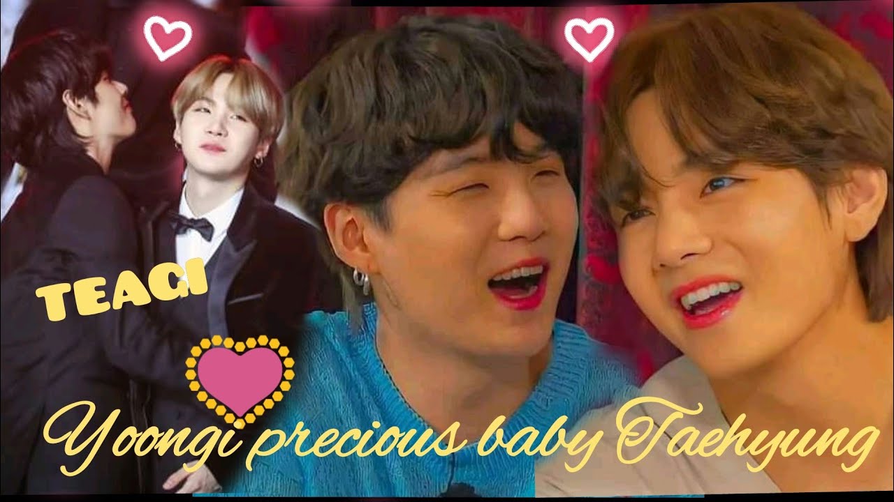 Yoongi precious baby boy Taehyung (Daegu boys)【TAEGI Moment】