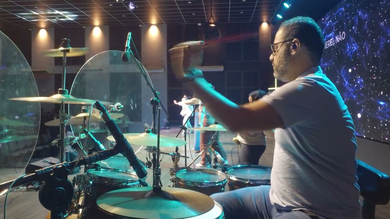 DrumCam - Vou seguir com fé- Eli Soares