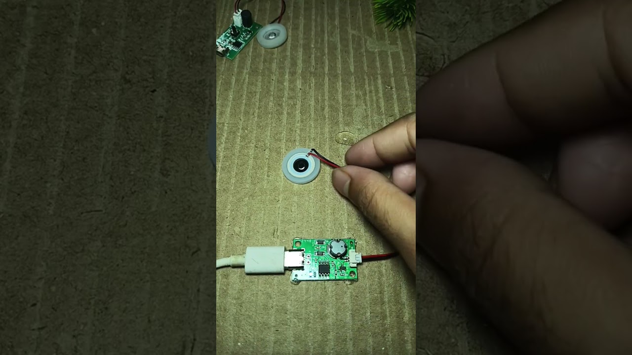 Type C mini mist maker #diy #project #youtubeshort