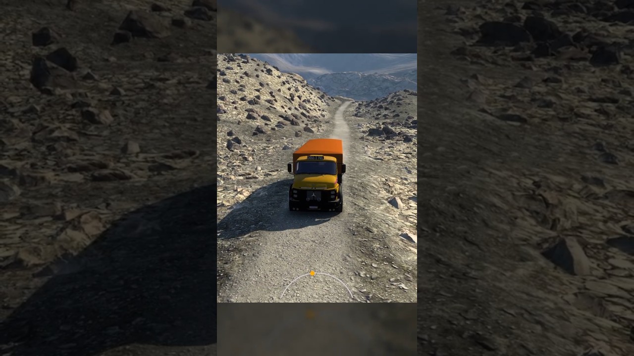 Indian Truck with Beautiful Scenario.. 