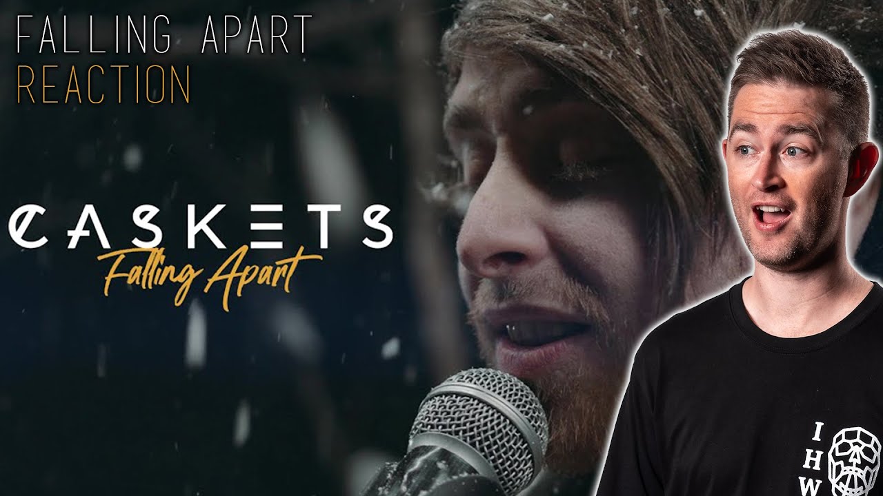 CASKETS - Falling Apart РЕАКЦИЯ // Реакция Рогенджоша