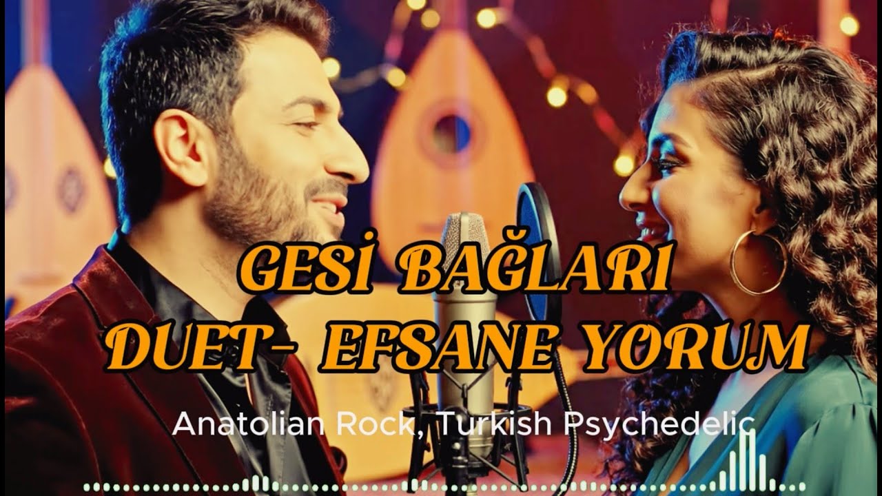 GESİ BAĞLARINDA (Anadolu Rock Cover) - Efsane Yorum| Anatolian Folk Rock 1970'lerin psychedelic