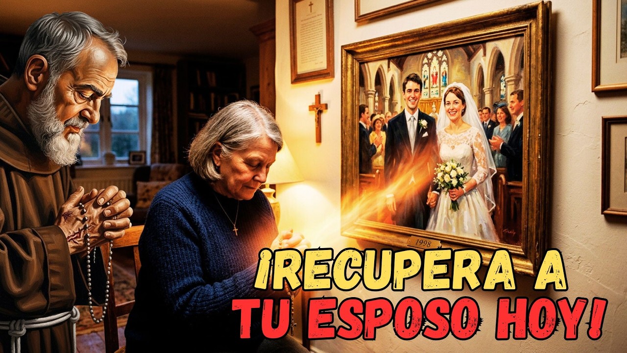 ¿Tu Esposo Está con Otra? Esta Oración de Padre Pío Destruye el Vacío que los Une