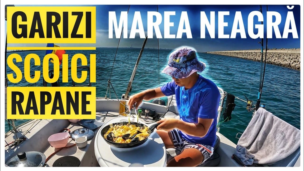 Am facut Paste cu Garizi, Rapane si Scoici din Marea Neagră.