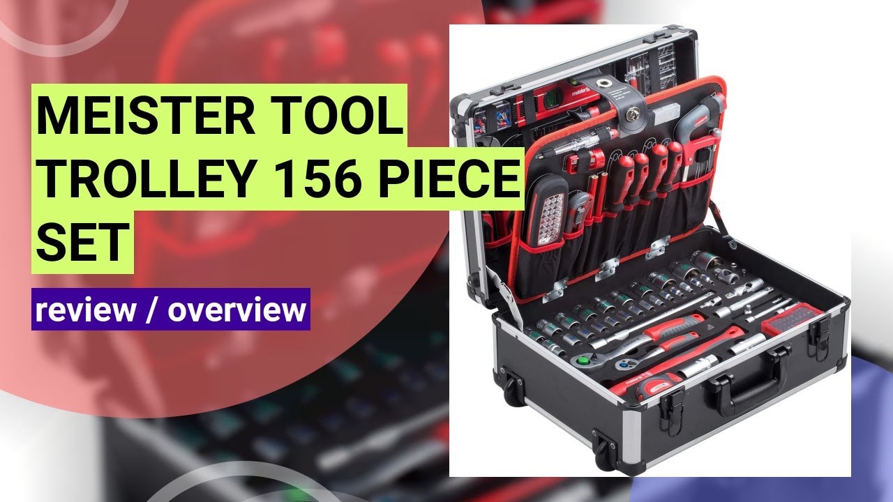 Meister Tool Trolley Review: The Ultimate Mobile Tool Set for DIY Enthusiasts