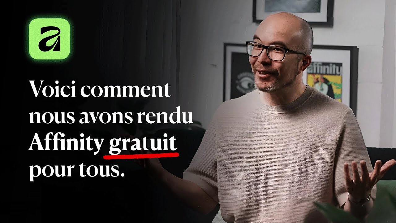 Pourquoi Canva a rendu Affinity totalement GRATUIT (pas comme photoshop !)