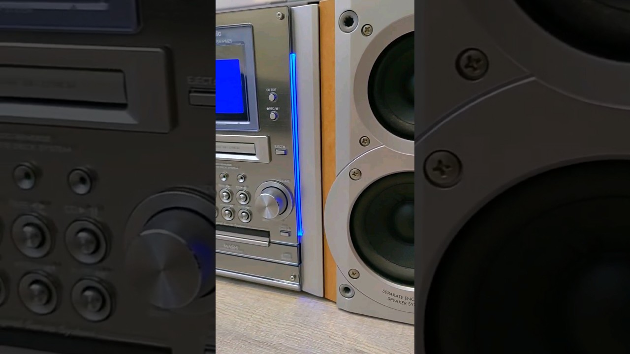 Panasonic SA-PM25 is still one of my favorite old mini hifi stereo system