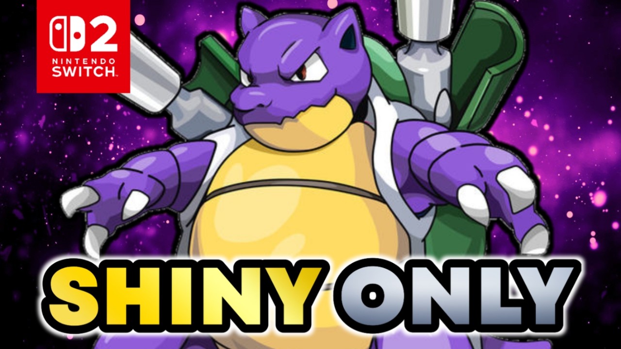 LIVE- I Tried Beating Pokémon Fire Red ONLY Using SHINIES