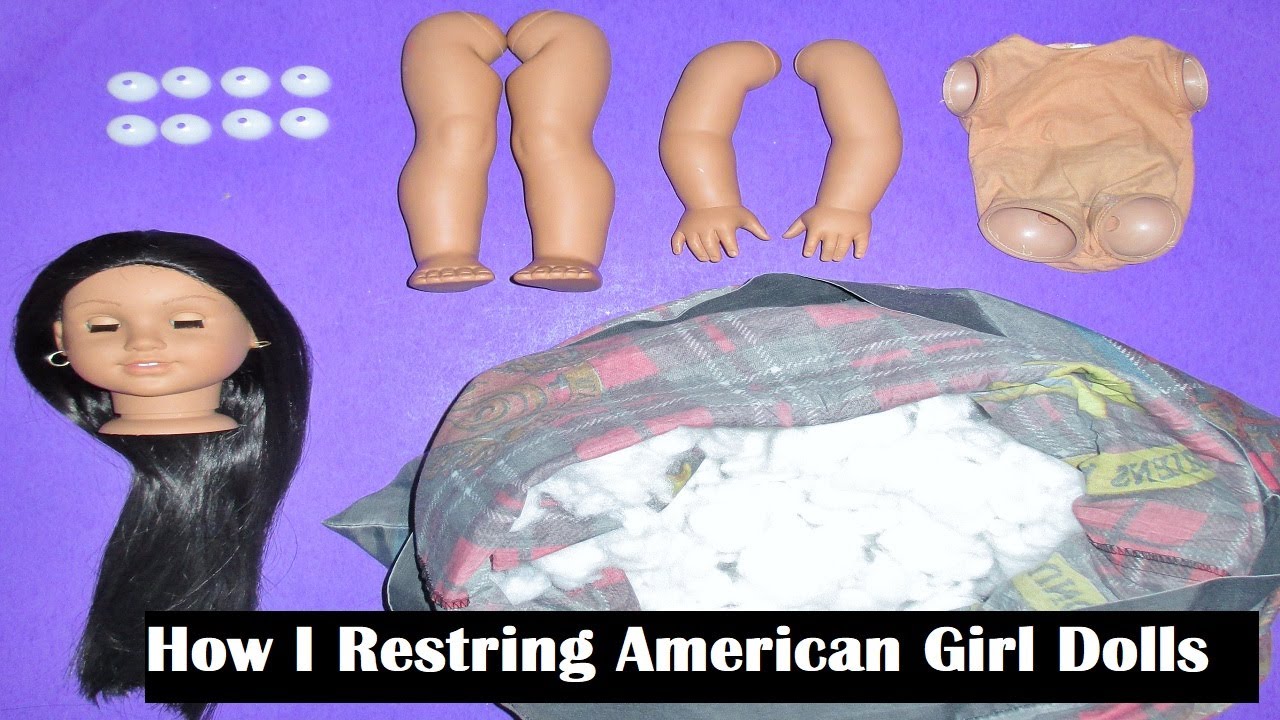 How I Restring American Girl Dolls