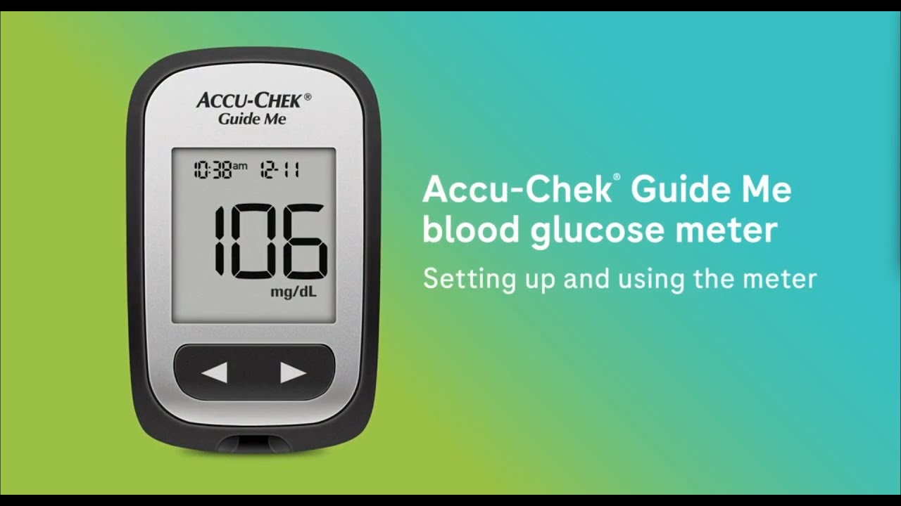 How to Set Up and Use the Accu-Chek Guide Me Blood Glucose Meter with Softclix