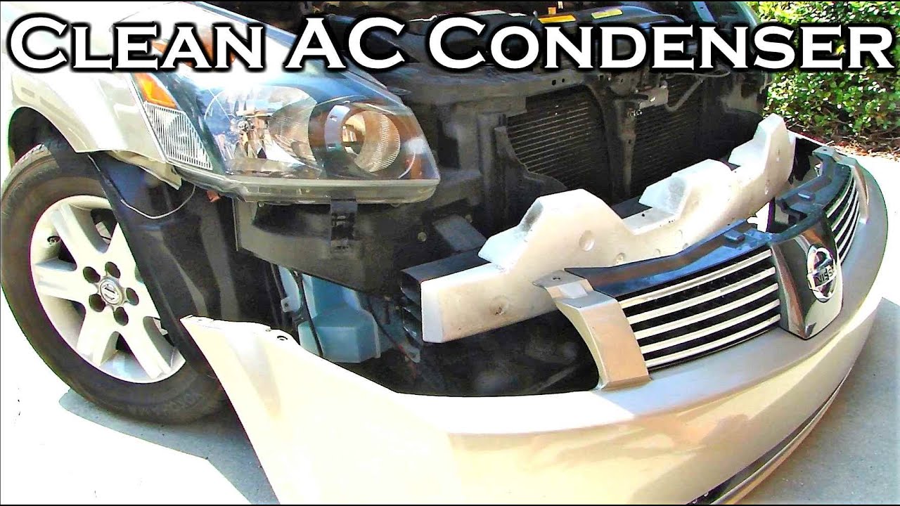 How To Clean Car's AC Condenser