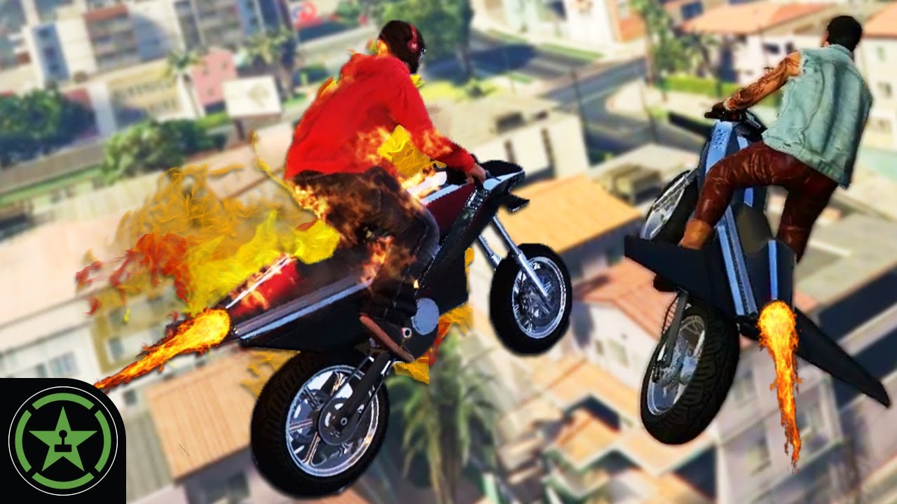 Let's Play: GTA V - Rocket Bikes
