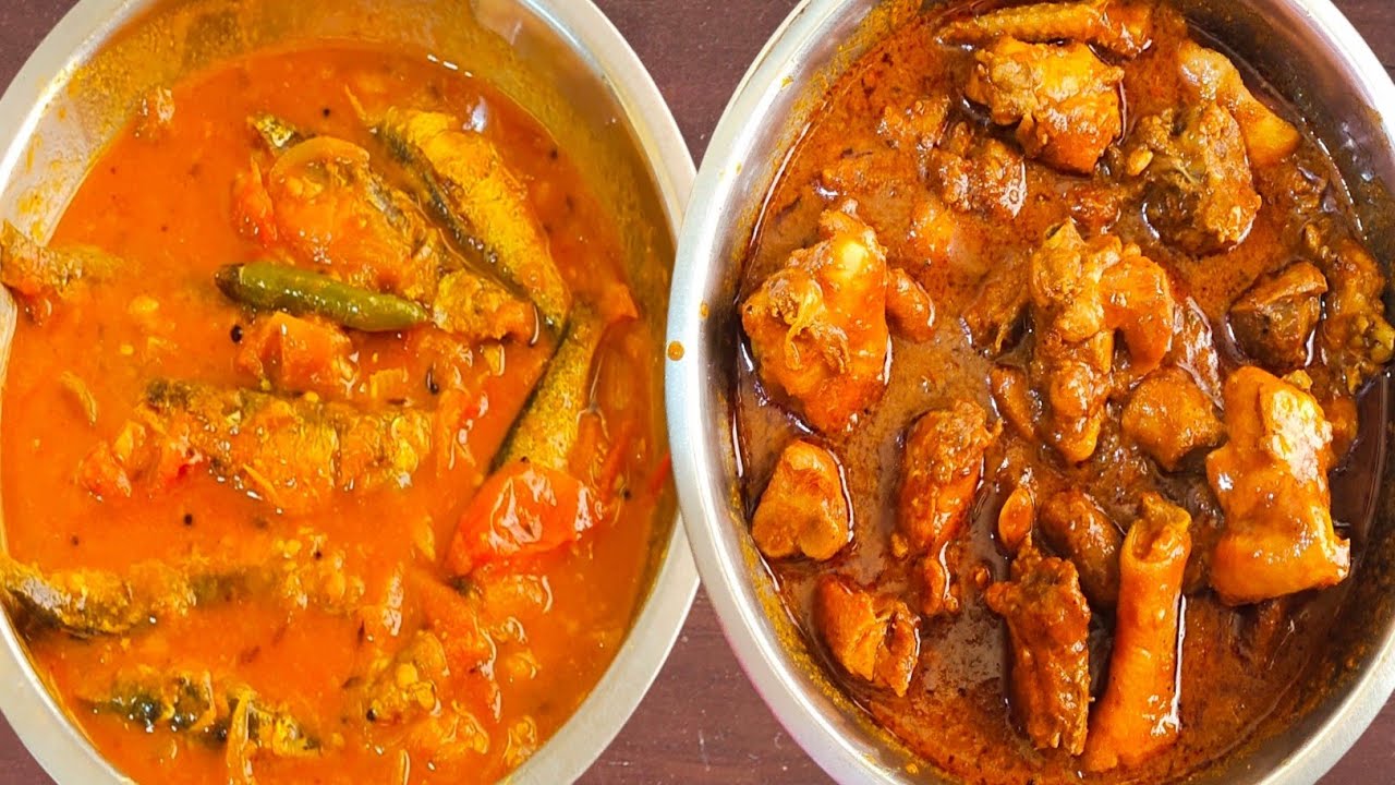 আজকে ভিন্ন স্বাদে  মাংস রান্না করলাম। সঙ্গে আছে টমেটোর টক। Chicken curry recipe 