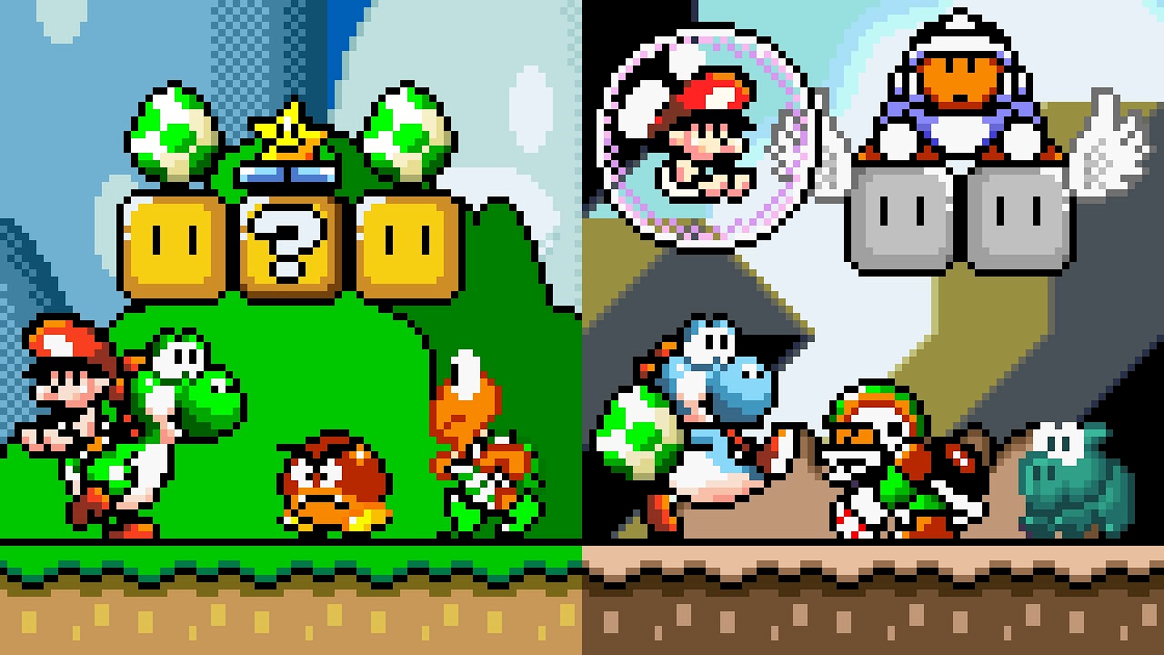 Super Mario Bros. X2 (SMBX 2.0) - Yoshi's Island - Styled Yoshi (SMW Levels). ᴴᴰ