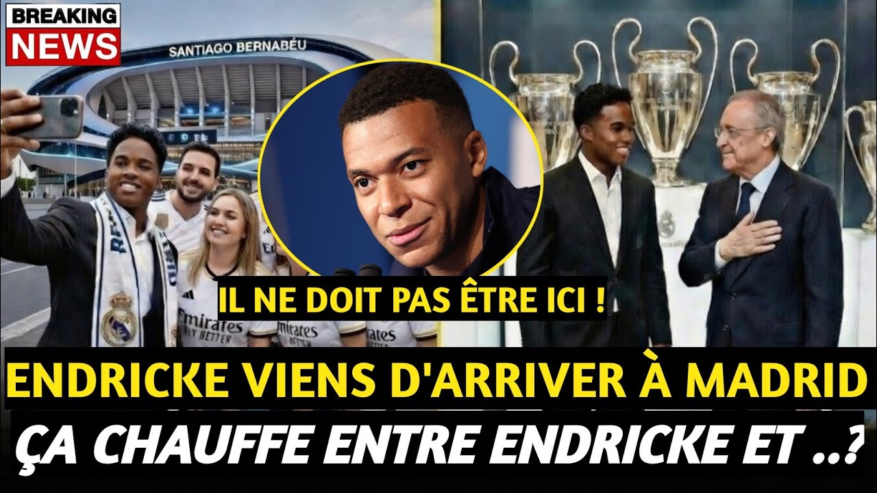 🚨 HENDRICK DE RETOUR À MADRID : MBAPPÉ REFUSE DE FAIRE..vous allez pas y croire!ActualitésRealMadrid