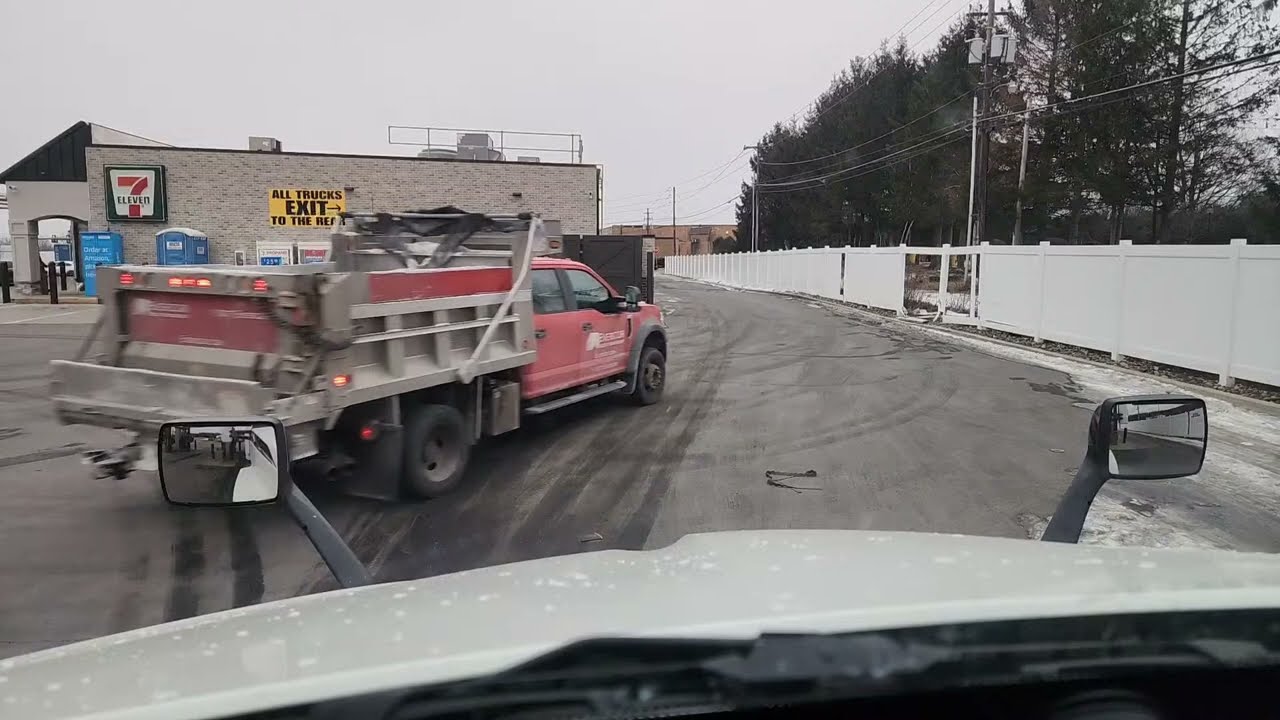 Live action trucking from Hazelton Pennsylvania to Raphine Virginia 2-8-25