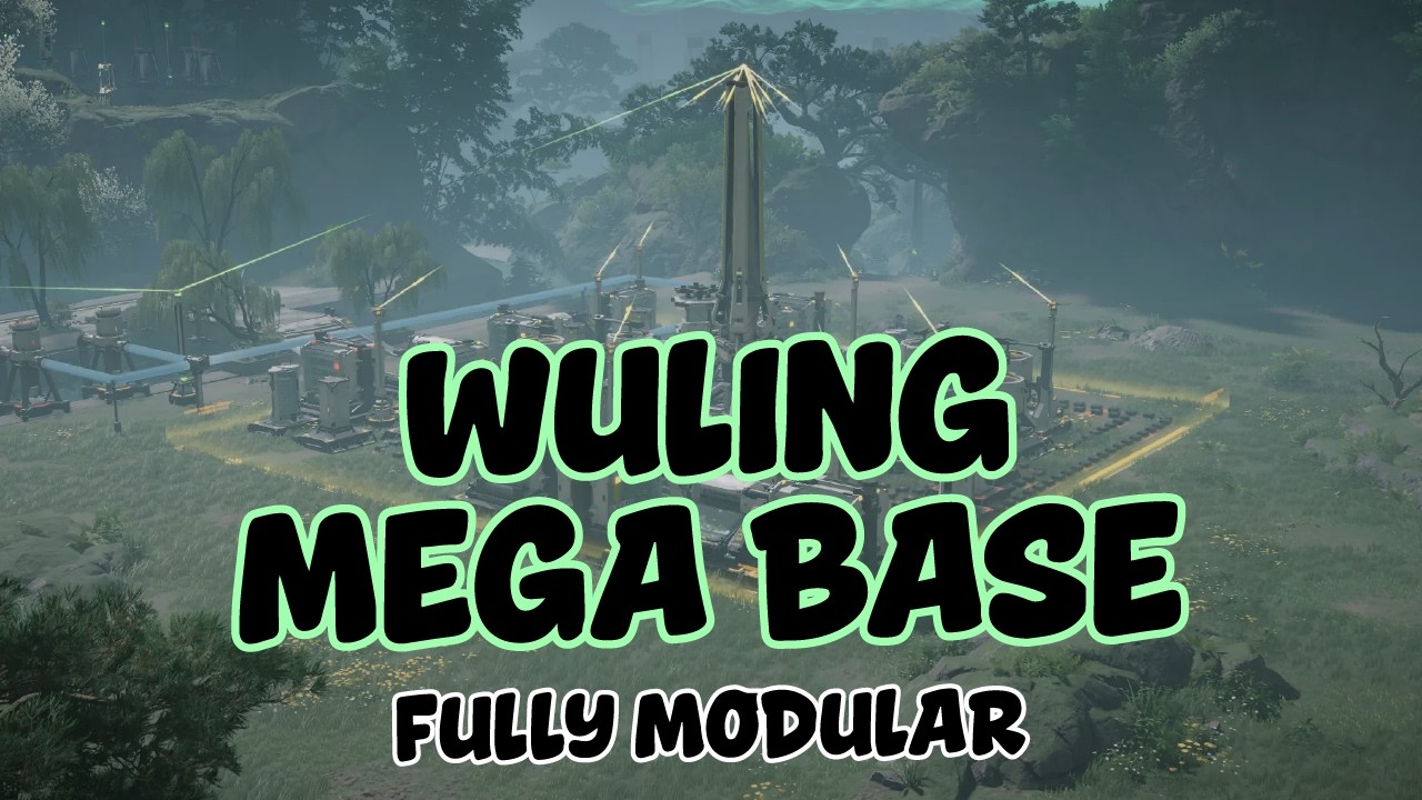 WULING MODULAR MEGA BASE - Choose What You Produce! [ Arknights: Endfield ]