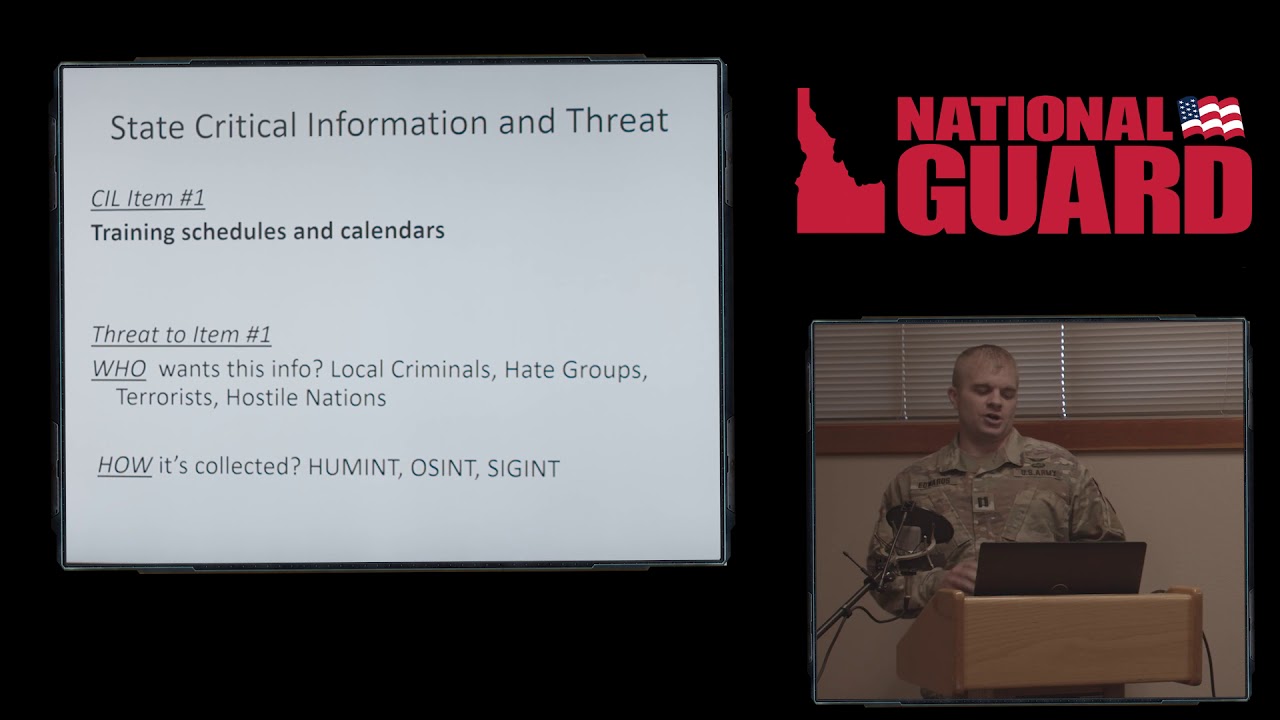 OPSEC Brief: 2020