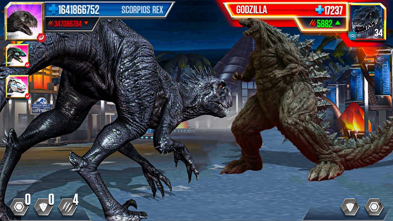 GODZILLA EVENT in JURASSIC WORLD THE GAME??!?!? (ゴジラ)