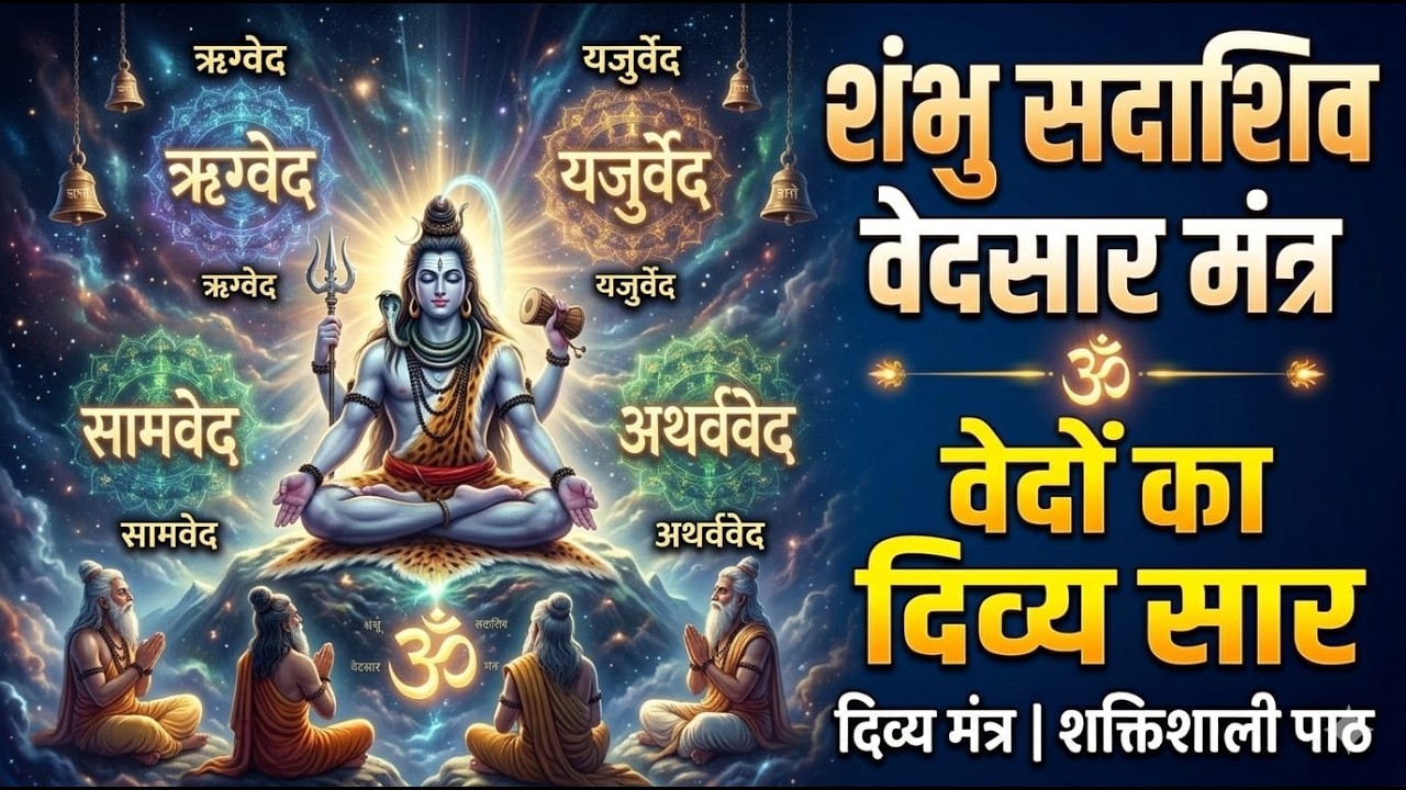 🔱 Shambhu Sadashiv Vedsaar Mantra | सबसे शक्तिशाली शिव मंत्र | सुनते ही मिलेगी भोलेनाथ की कृपा 🙏
