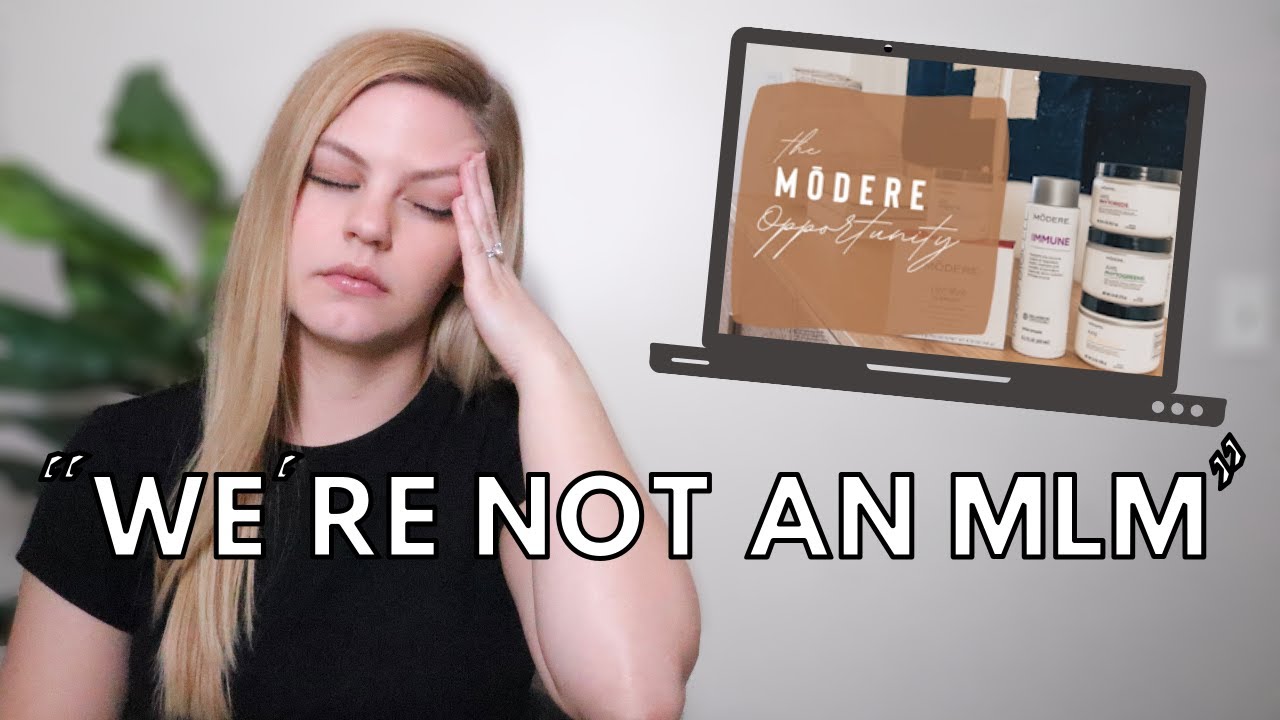 MODERE OPPORTUNITY ZOOM CALL | Watch this before joining Modere! #antimlm