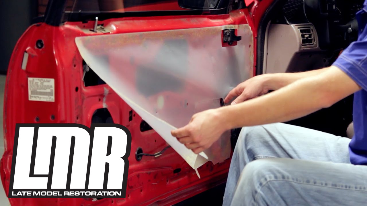 Fox Body Mustang Door Panel Moisture/Vapor Barrier Install - (79-93)