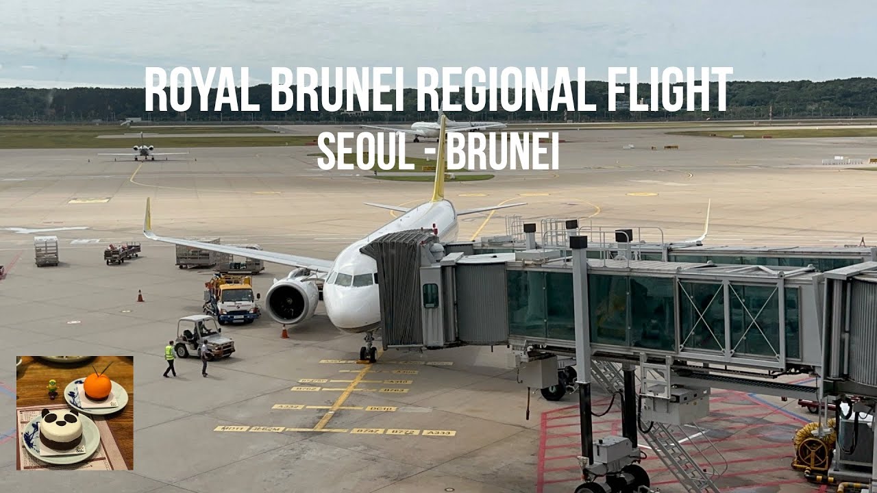 Royal Brunei Regional Flight: Seoul to Brunei. How do they compare to other Asian airlines?