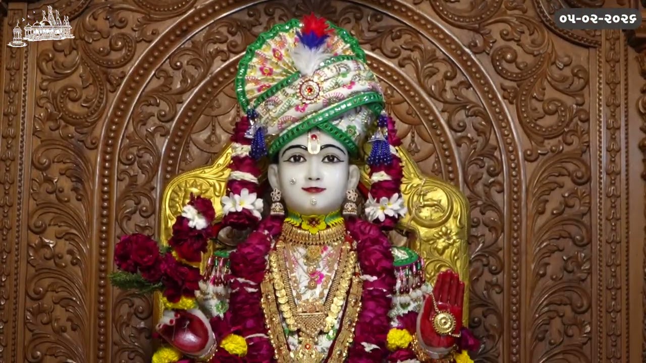Kalupur Mandir - Shangar Darshan (શણગાર દર્શન) - Thursday, 5 February 2026