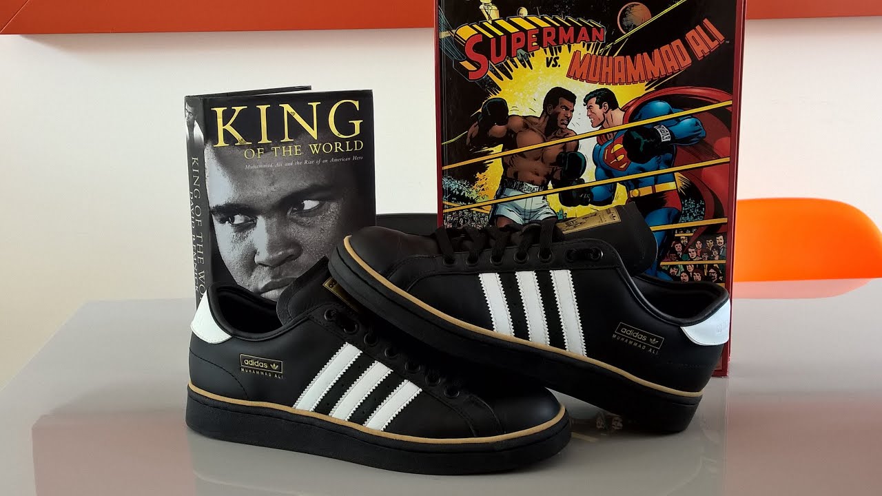 Adidas Muhammad Ali (up close & on foot)