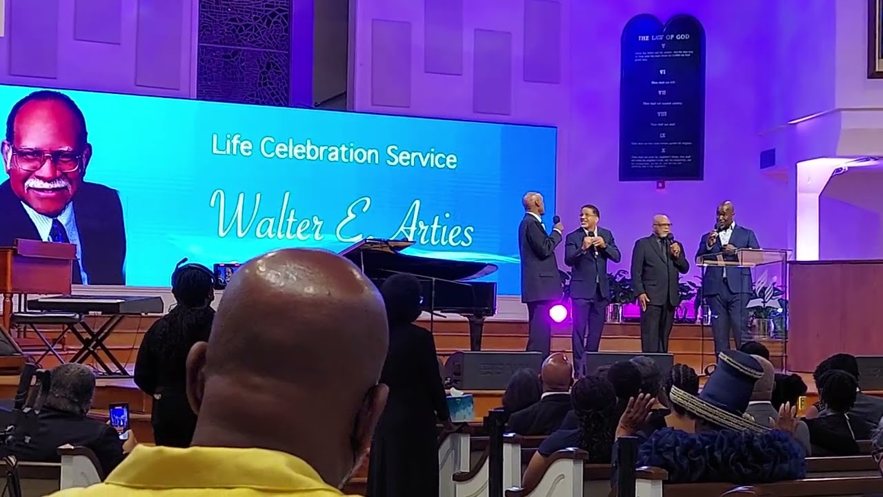 Orig. BOL Quartet (w/ Mark Kibble & Alvin Chea) - No More Sorrow - Walter Arties Memorial Service