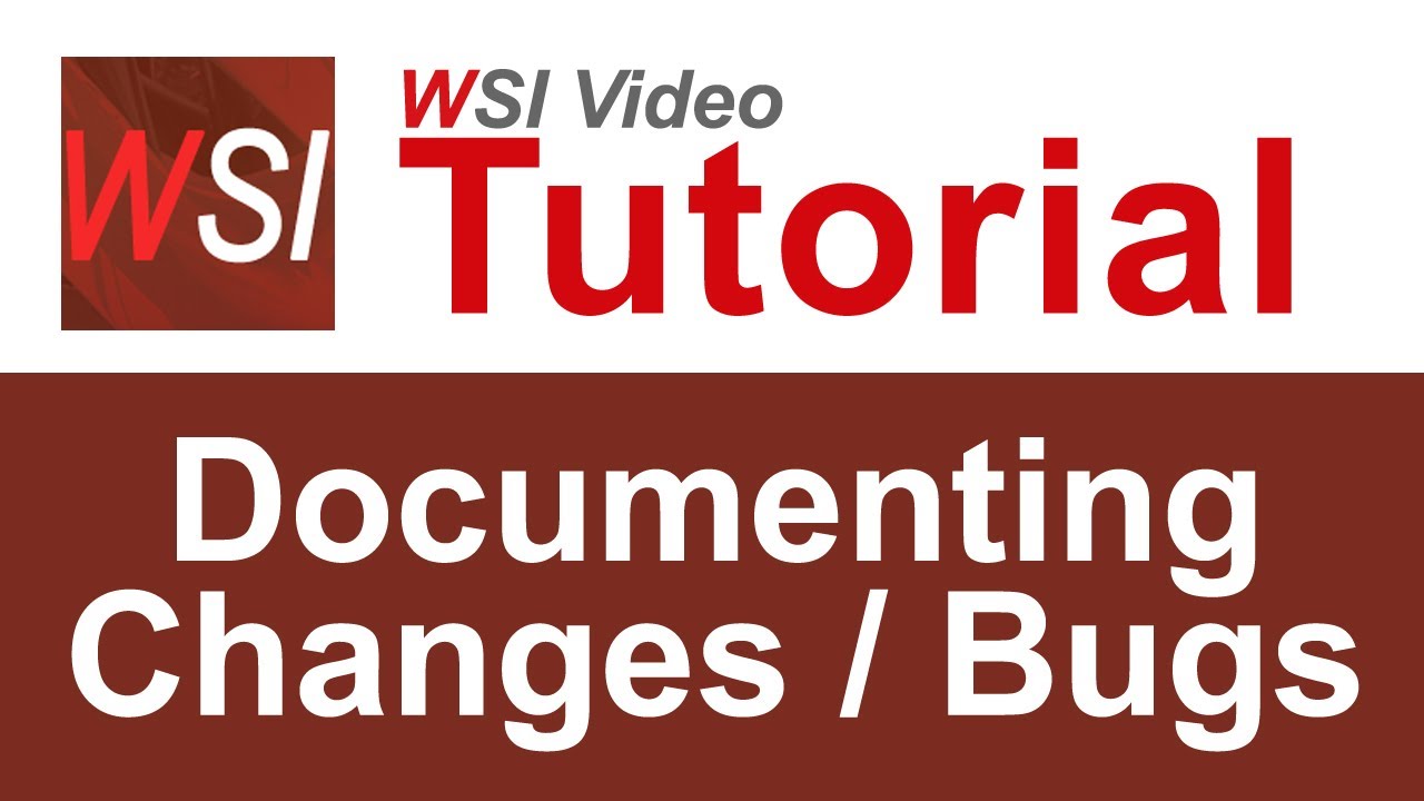 How to Document Database Changes and Report Bugs
