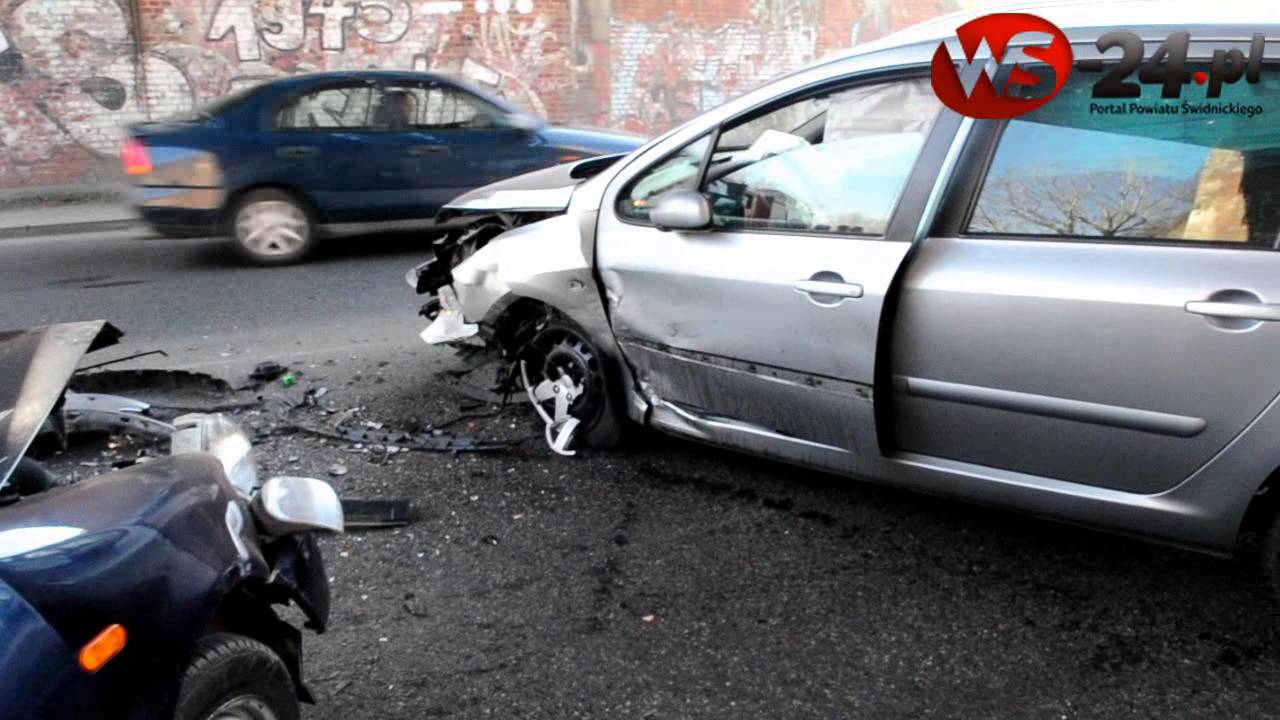 Wypadek w Świdnicy