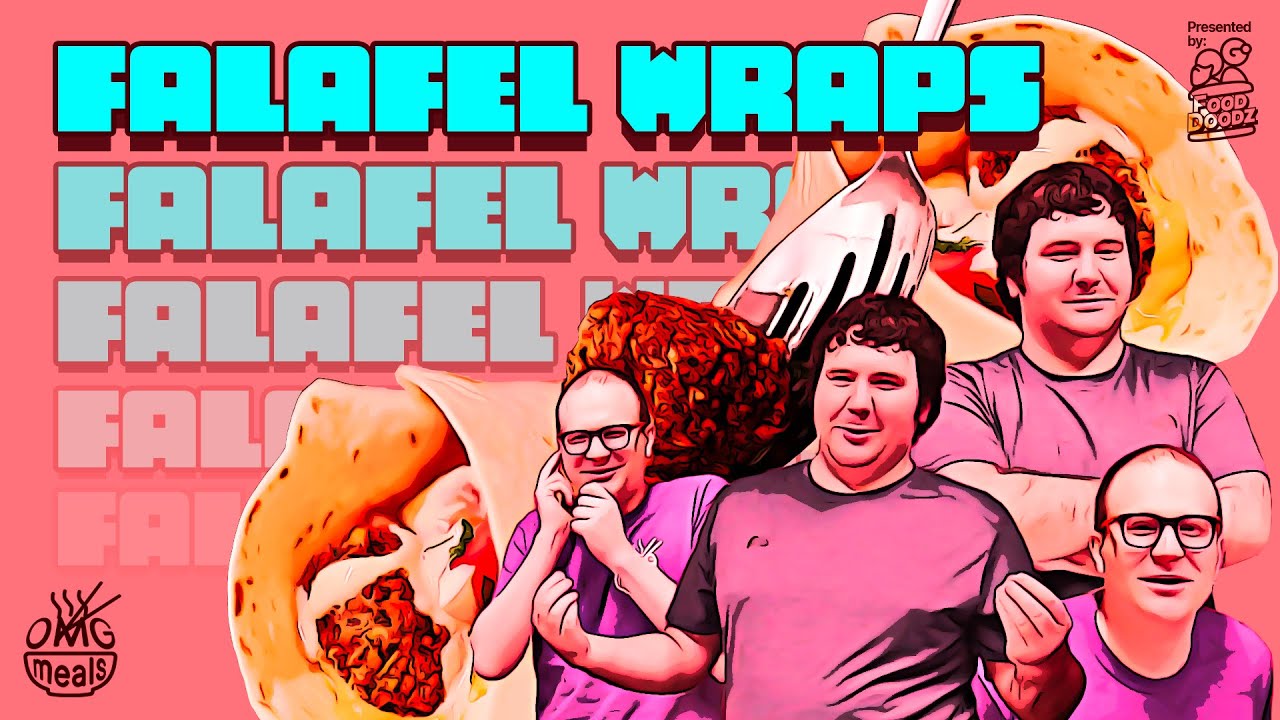 Let's Make Falafel Wraps w/ Cucumber Tomato Salad & Tahini Sauce
