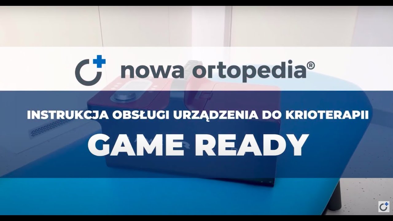 GAME READY - chłodzenie kolana, stawu skokowego, stopy po artroskopii lub urazie - Nowa Ortopedia