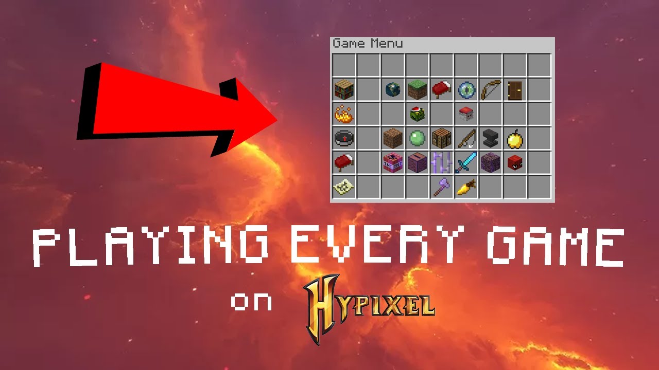 I PLAYED EVERY GAME ON HYPIXEL! (100+)